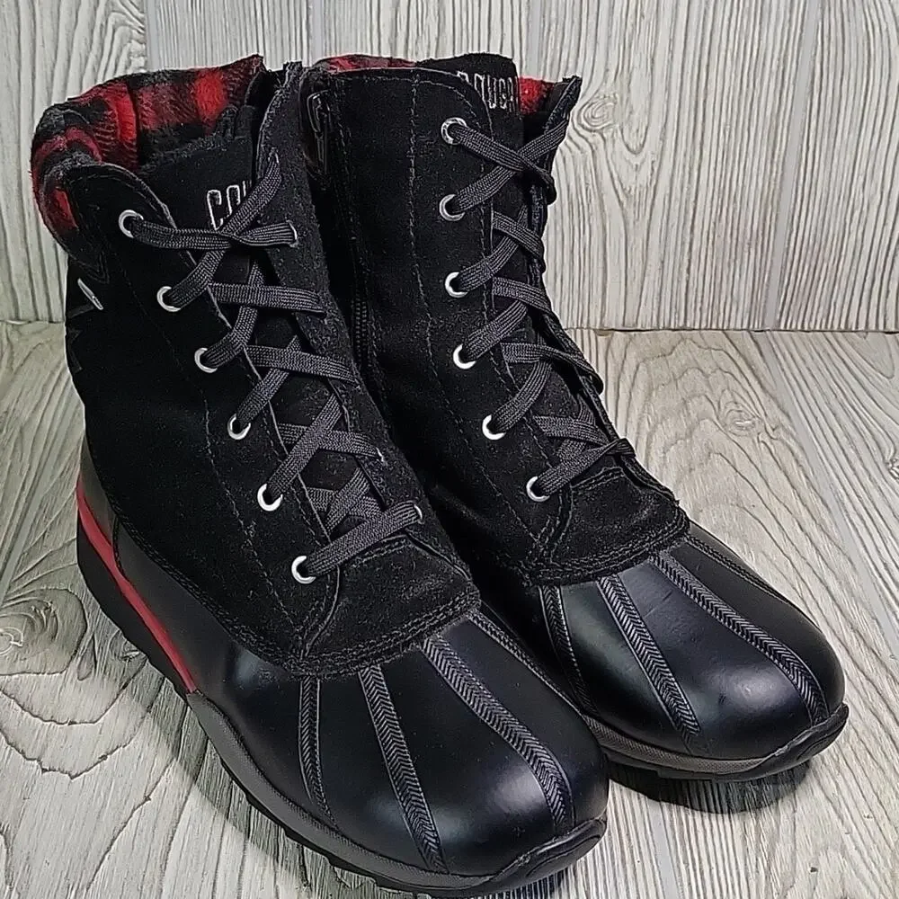 Cougar Suede Waterproof Canada Totem Duck Toe Boots Womens Size 8